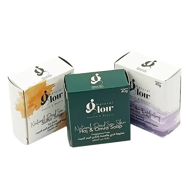 Custom Soap Boxes With Logo Eco Friendly Soap Box Packaging Empty Soap Boxes