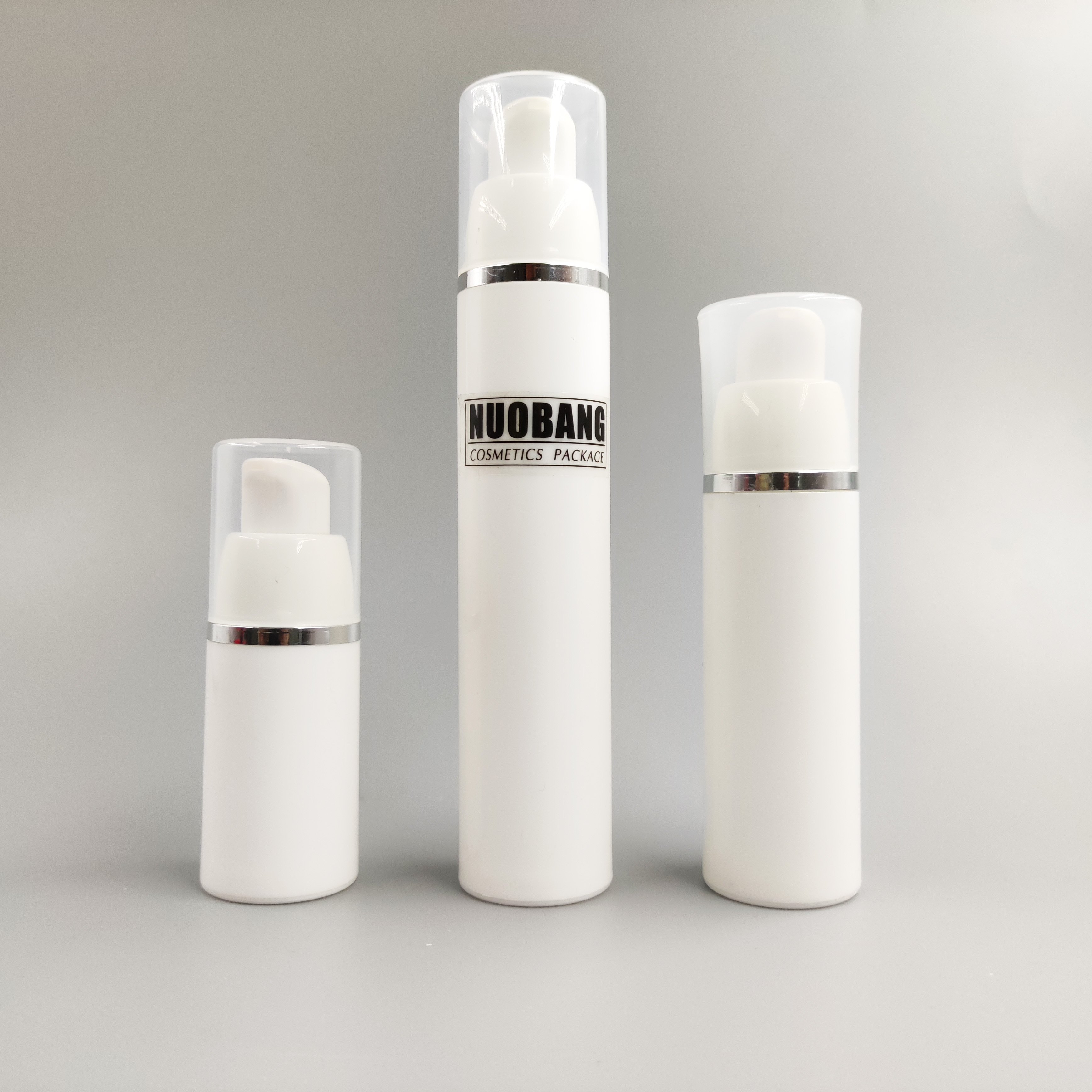 5ml,10ml,12ml,15ml enpty airless pump bottle plastic profession manufacture customized factory