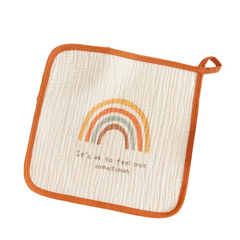 Soft Muslin Cotton Baby Towel Burp Cloth Washcloth Muslin Face Cloth Handkerchief Muslin Baby Towel