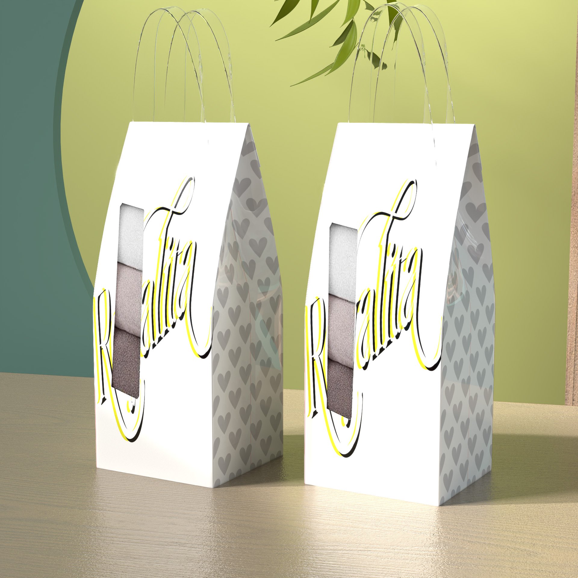 High Quality Bath Towel Storage Box Digital Printing Socks Paper Box Towel Packing Underwear Boxes