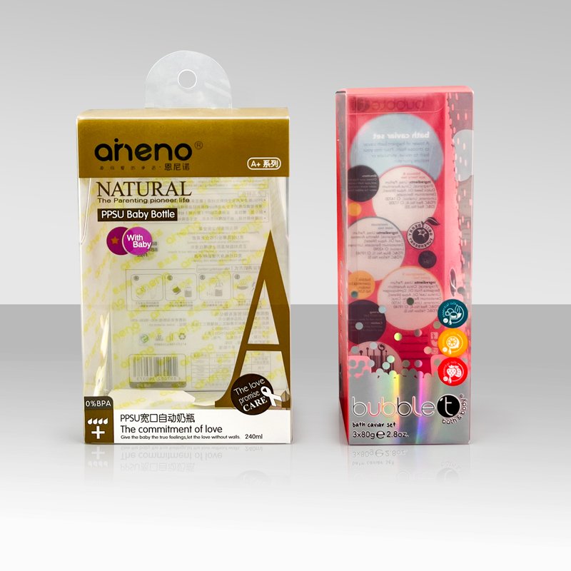 Cube Gift Acetate Box Transparent PET Packaging Clear Vinyl PVC Box Packaging Plastic Boxes