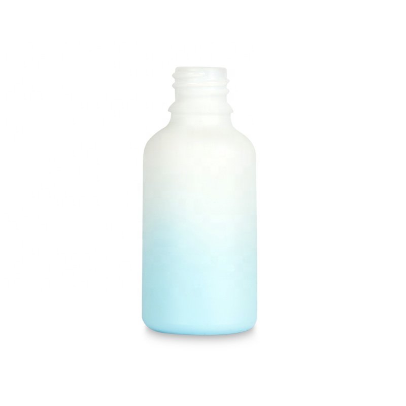 10 ml gradient pink essential oil bottle essence liquid refill vial plastic tip dropper portable lotion spray bottle