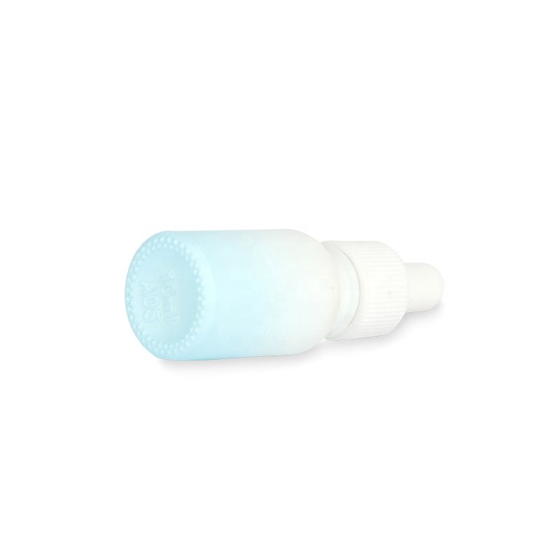10 ml gradient pink essential oil bottle essence liquid refill vial plastic tip dropper portable lotion spray bottle