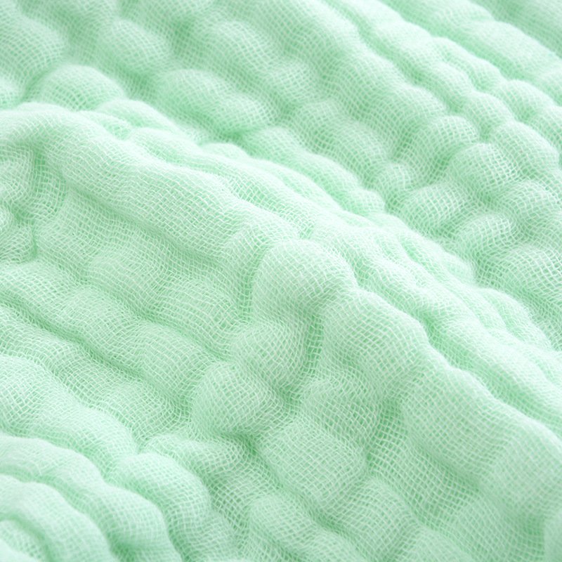 Absorbent Baby Cotton Towel Washcloths 6 Layer Burp Cloth Muslin Organic Muslin Face Cloth 5pack Baby Washcloth Set