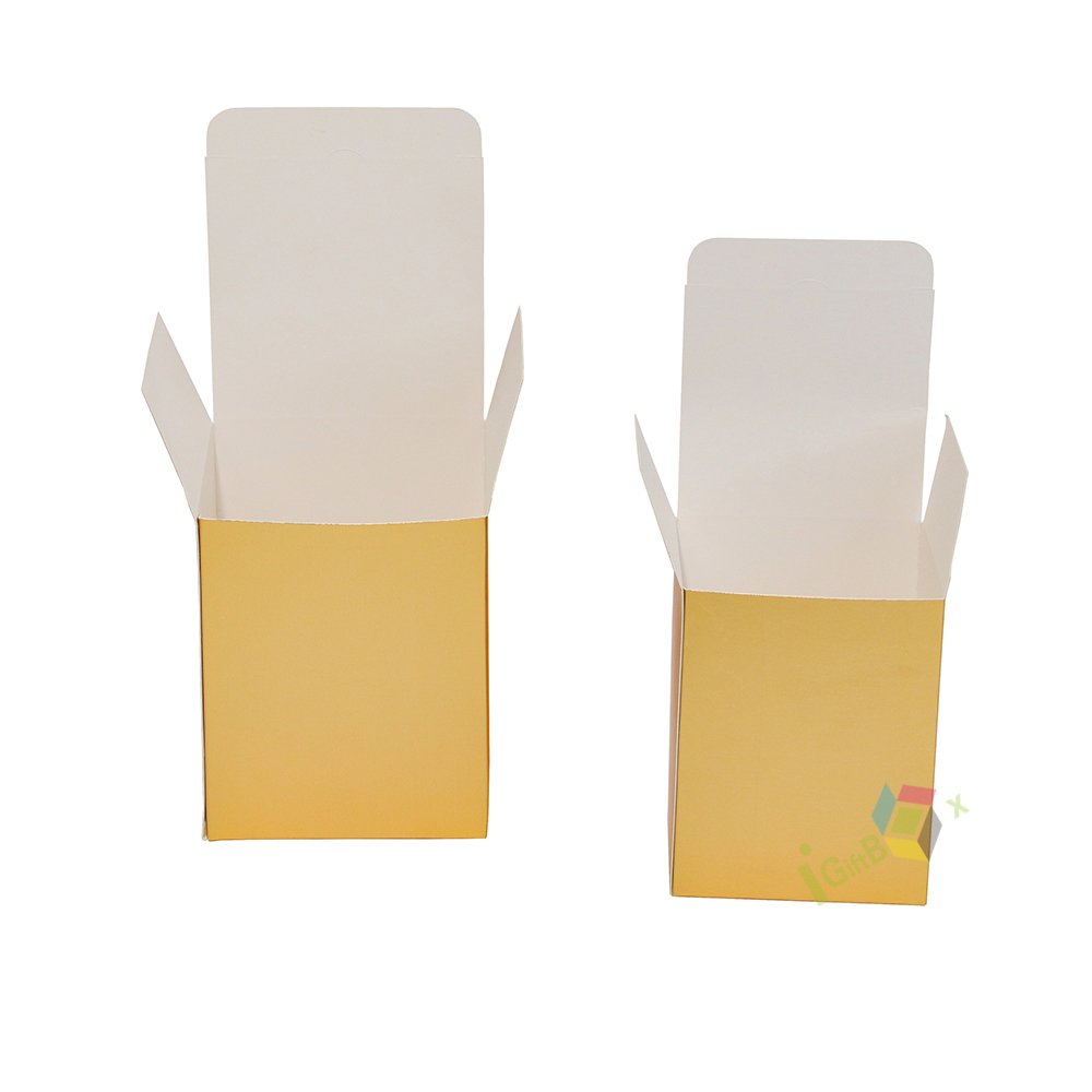 Gold Card Box Custom Cardboard Moving Box With Logo Printing