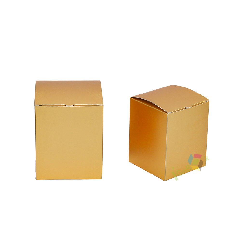 Gold Card Box Custom Cardboard Moving Box With Logo Printing