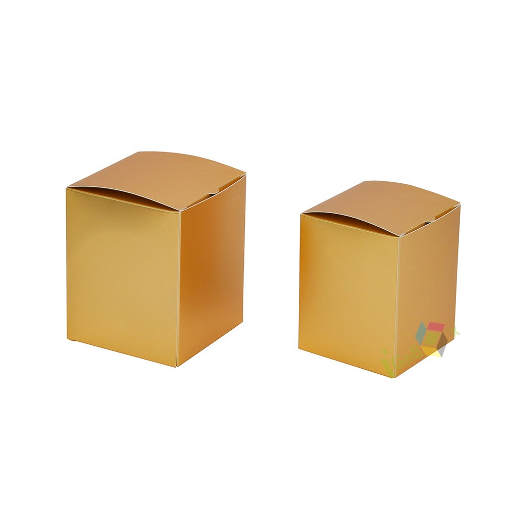 Gold Card Box Custom Cardboard Moving Box With Logo Printing