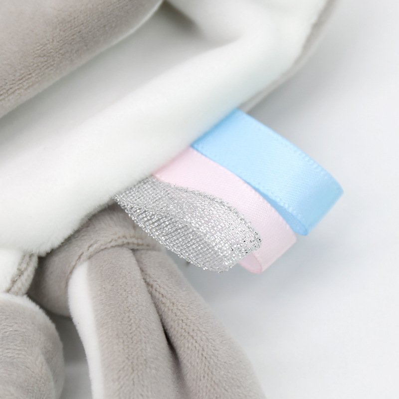 Cute Animals Baby Pure Cotton Cloth Soothing Towel Baby Sleeping Doll Rabbit Handkerchief Soothing toy Sleep toy puppet