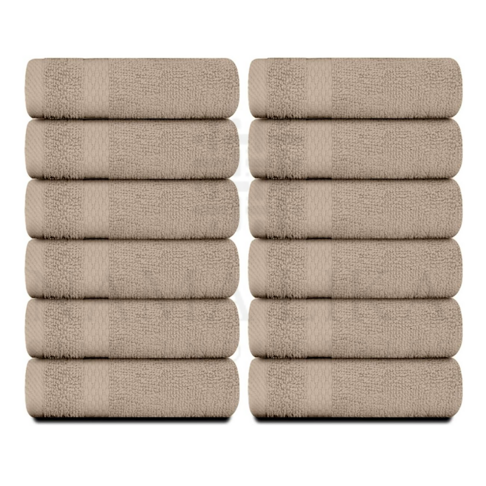 100% Cotton Luxury Face Hand Bath Towels Custom Design Durable Solid Color Factory Manufactured Absorbent Kitchen Use Wholesale