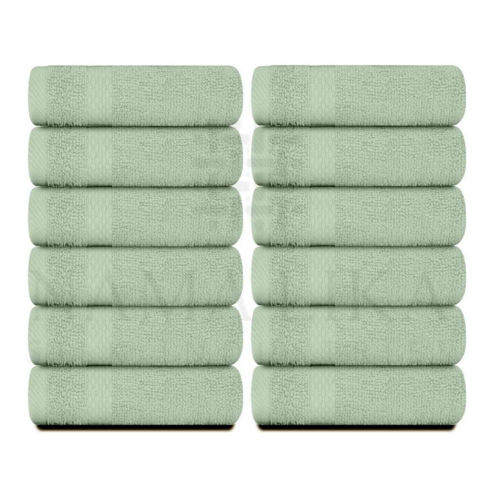 100% Cotton Luxury Face Hand Bath Towels Custom Design Durable Solid Color Factory Manufactured Absorbent Kitchen Use Wholesale
