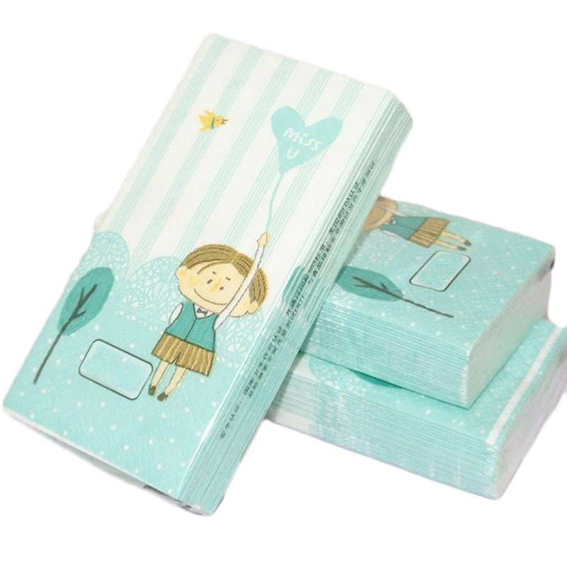 Basic Ultra soft pocket pack facial tissue face tissue paper handkerchiefs for commercial places