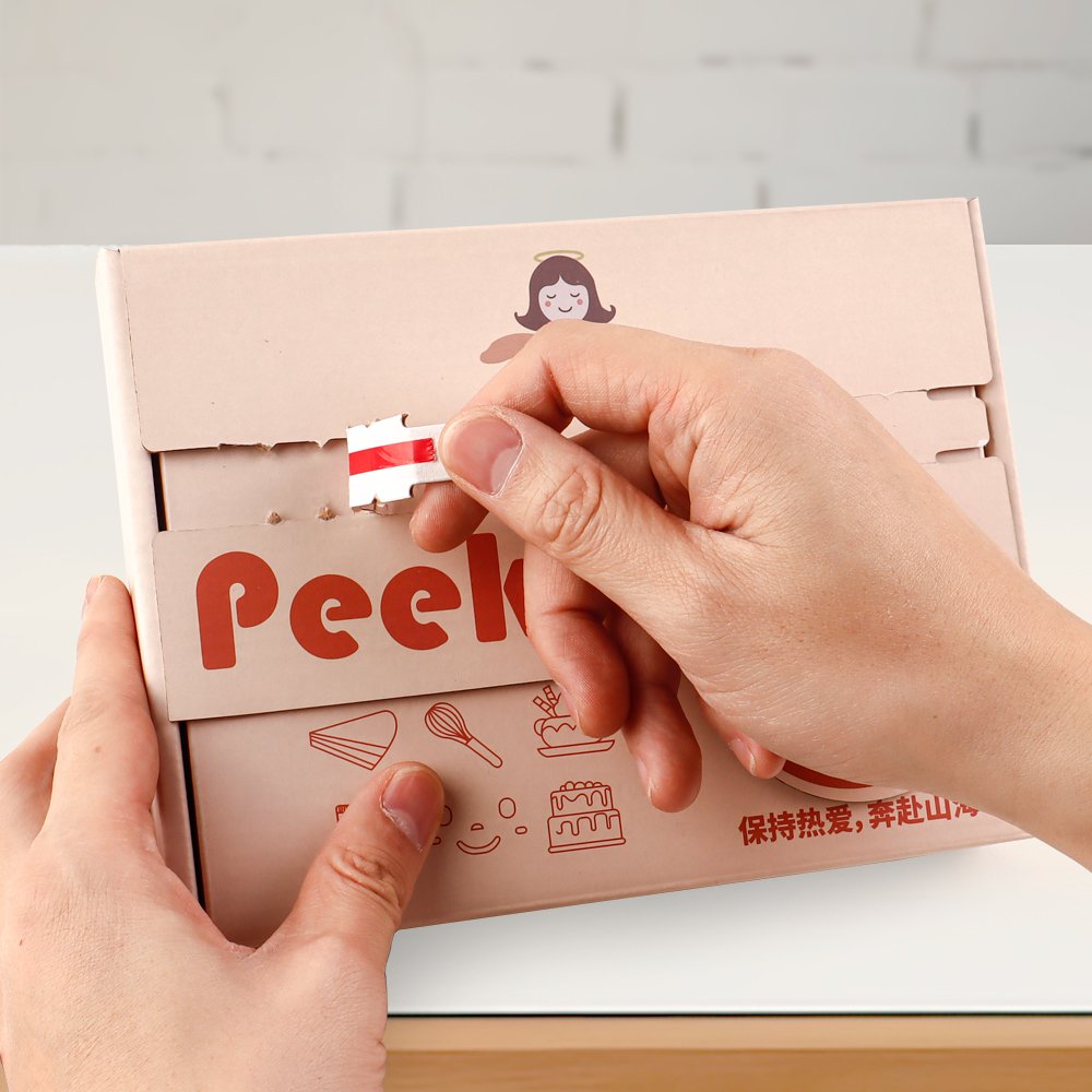Wholesale customization Custom Private Mailing Box Personal Items Corrugated Cardboard Packaging Box With Tear Tape