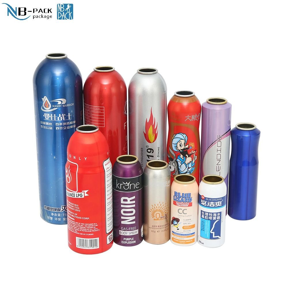 Manufacturer Tinplate Empty Aerosol Can Aluminum Spray Can with Pump Sprayer for Personal Care Wholesale