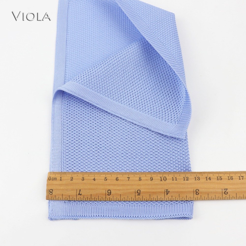 Premium knit Handkerchief Solid Very Soft Men&Women High Quality Wedding Pocket Square Adult Tuxedo Bow Tie Accessory Gift
