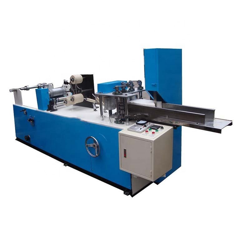 Low Investment Small Size Pocket Handkerchief Tissue Paper Folding Making Machine small napkin making machine automatic