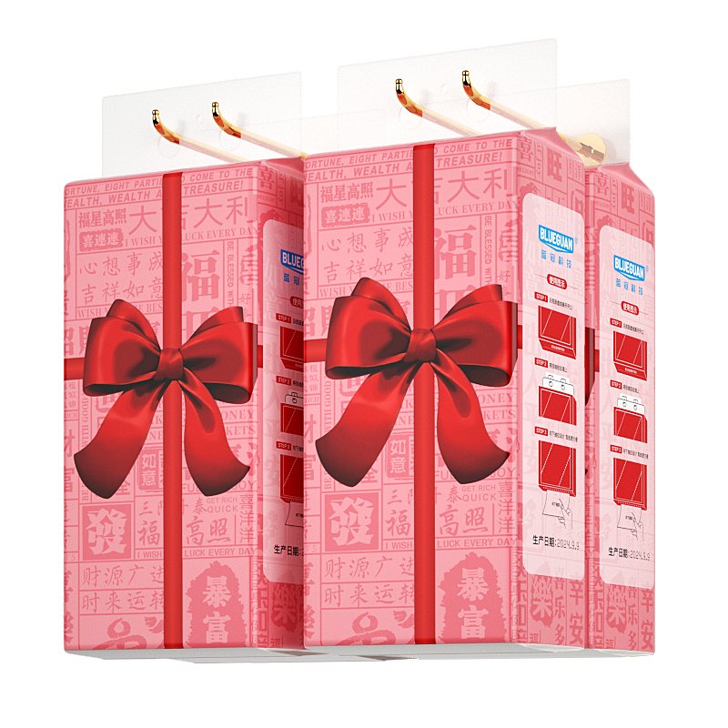 Wholesale Wall Hanging Type Soft Tissue Custom Packing OEM High Quality Soft 4ply Facial Tissue Paper