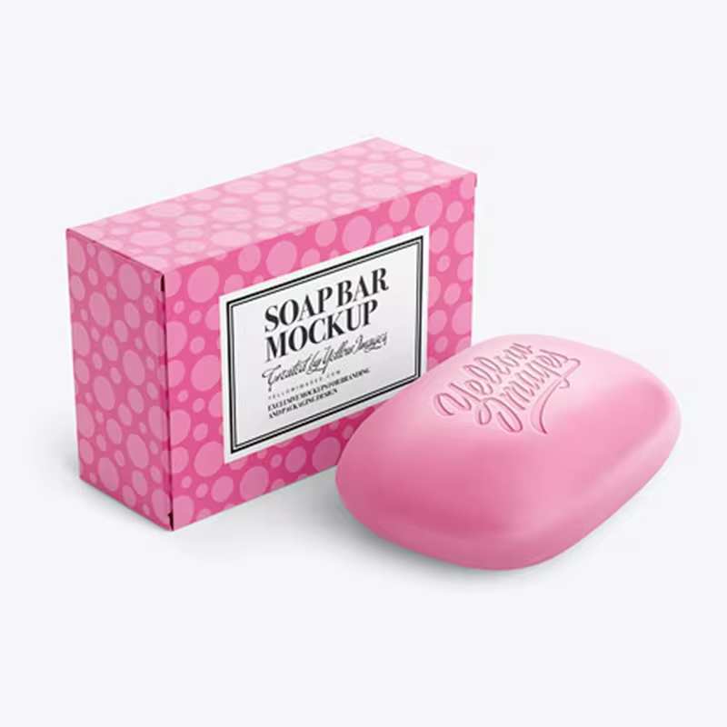 Custom Liquid Soap Box Slide Packaging Eco Firnedly Baby Soap Packaging Boxes Small Logo Pulp Soap Box Custom