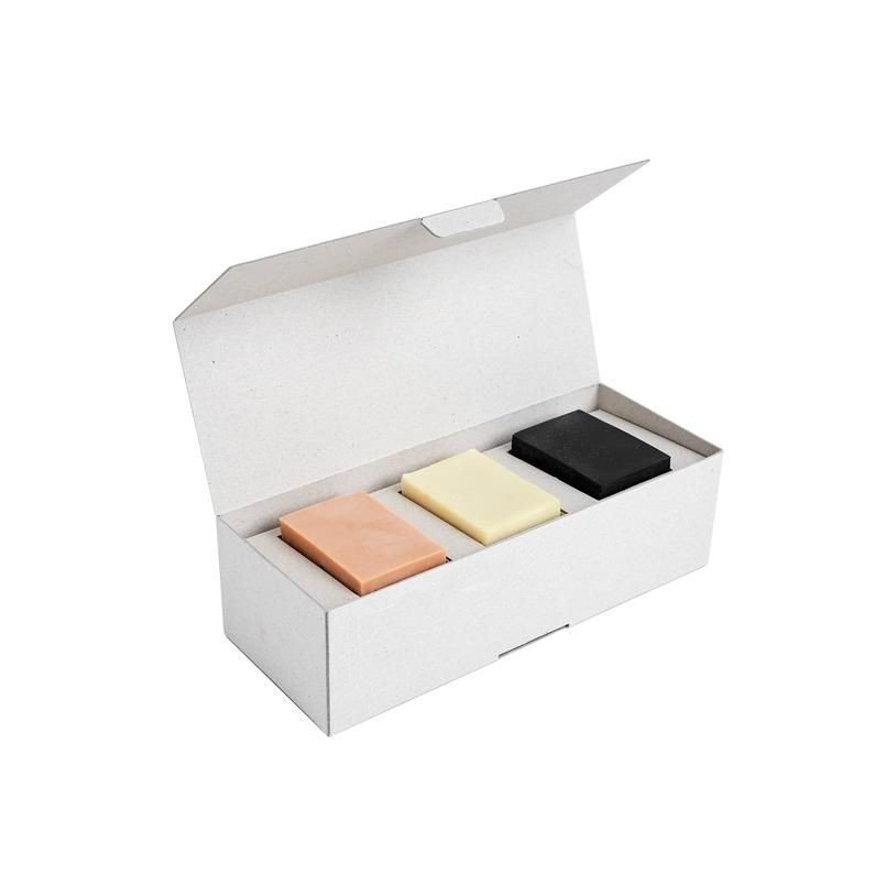 Custom Biodegradable Soap Boxes Printing Soap Bar Set Packaging Box For Home Made Soap