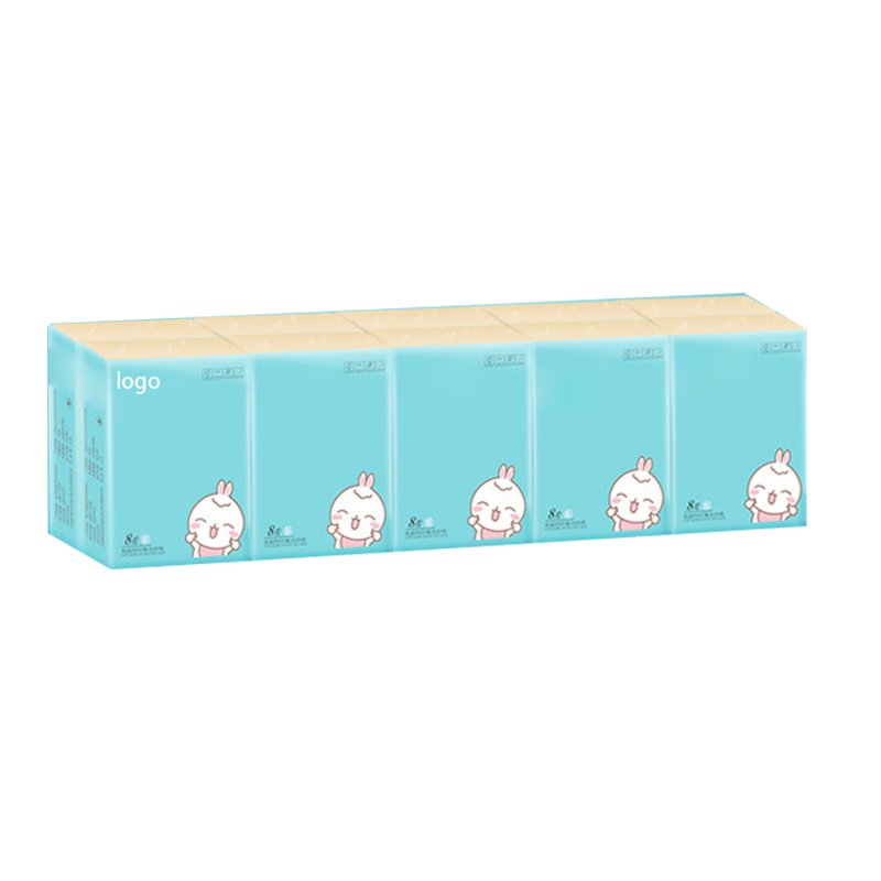 Wholesale Bamboo Pulp Facial Tissue 200*200 mm Mini Pocket Tissue