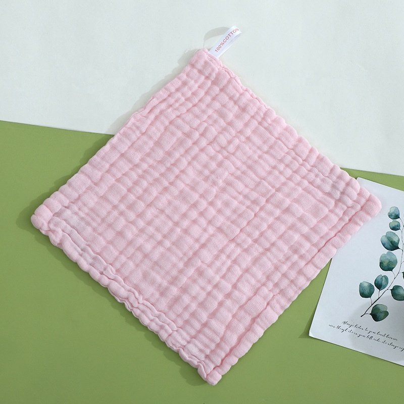 Muslin 6 Layers Cotton Soft Baby Towels Baby Face Towel Handkerchief Bathing Feeding Face Washcloth Wipe Burp Towel Cloth