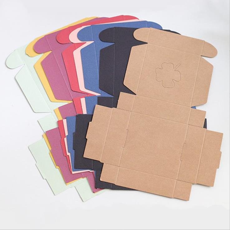 Eco- friendly Custom soap box packaging corrugated cardboard box with window for gift