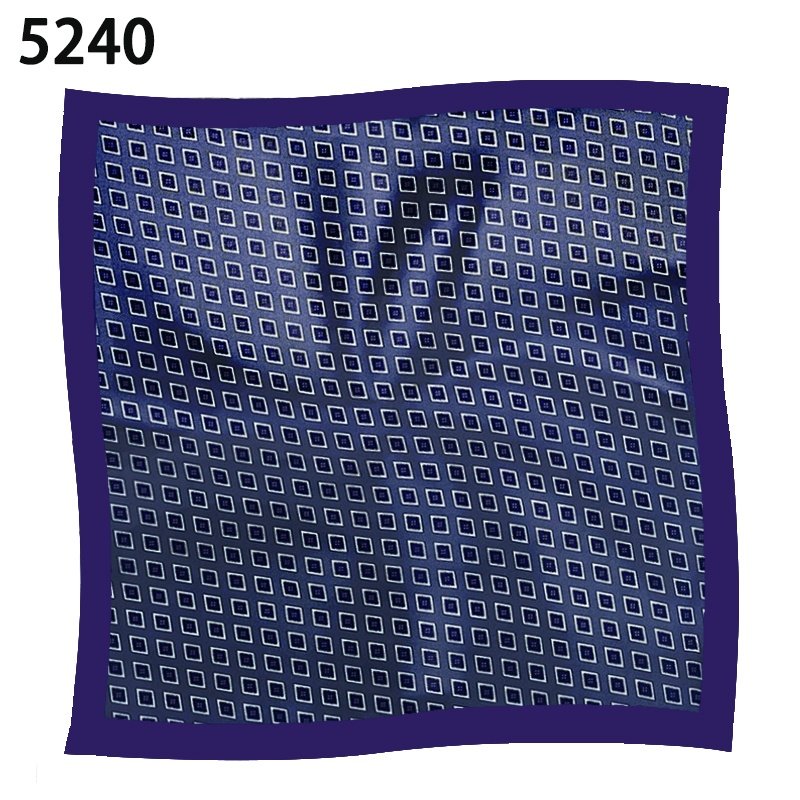 China supplier wholesale high quality pocket square dropshipping organic original print handkerchiefs man pocket square