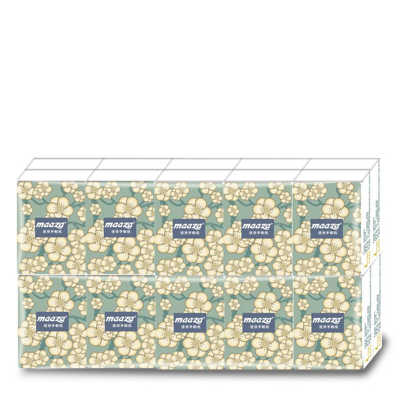 Daily Use Soft Premium Skin-Friendly Cleaner Face Disposable Mini Pocket Tissue Paper Handkerchief