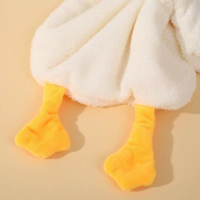 Big goose handkerchief hanging cute children's cartoon absorbent cute handkerchief drool towel