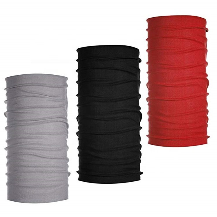 EVENTS Factory Cheap Solid Colors Cotton Bandana Plain Bandana Handkerchiefs Multifunction Headbands