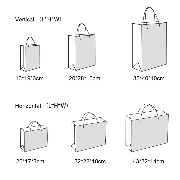 Hot sale de papel carrier paper shopping bag black custom paper bags with logo white printing for business