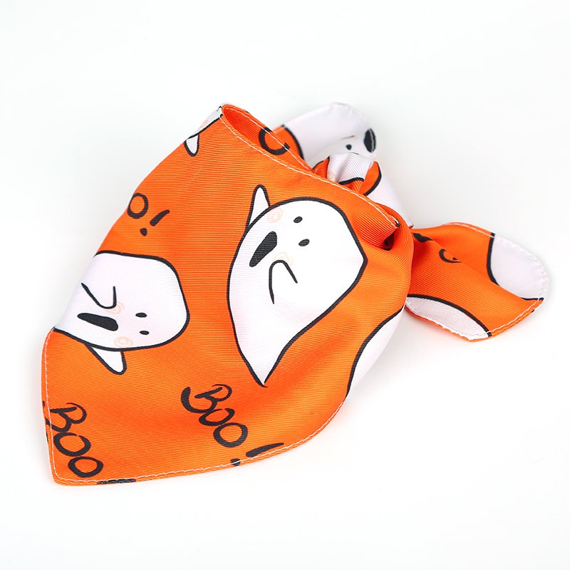 Manufacturer Custom Print Dog Handkerchiefs Scarf Triangle Bibs Luxury Custom Dog Bandana With Logo Pet Bandana