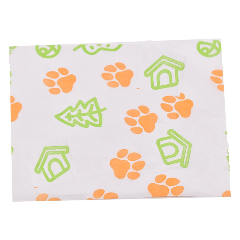 Biodegradable and Durable Printed Tissue Paper for Hand or Toilet Printed Interlining Paper For Diaper
