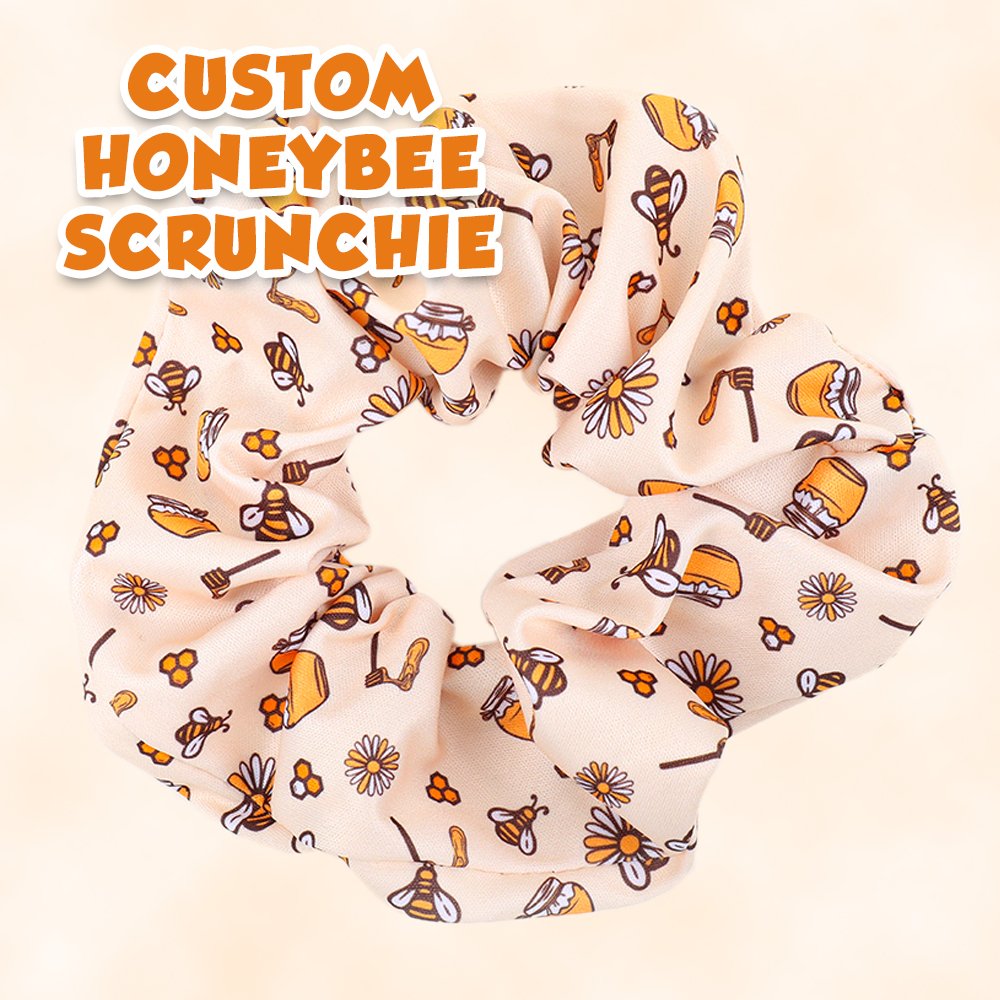 Rounds Elastic Hair Bands Cotton Bandanas Handkerchiefs Scarfs Dog Birthday Party Outfit Dog Lovers Presents Fenchie Scrunchie