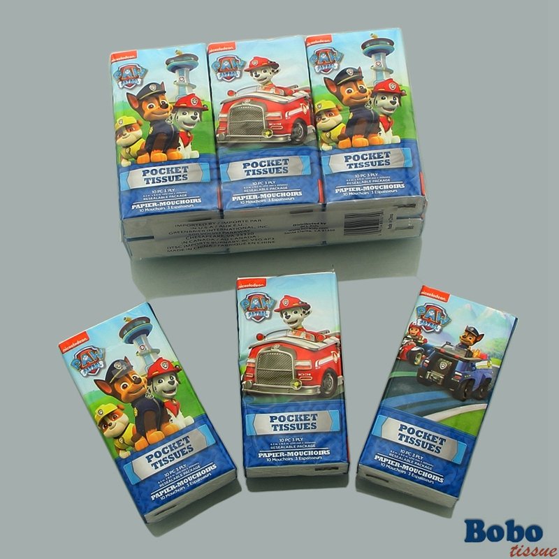Biodegradable pocket tissue Ultra soft pocket tissue Handkerchief paper Pocket size tissues