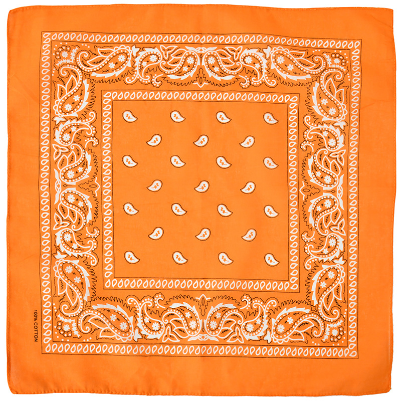 Organic Cotton Handkerchief Square Neck Scarf Bandana