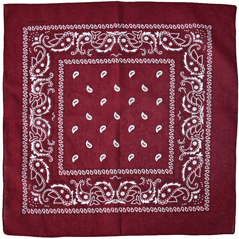 Organic Cotton Handkerchief Square Neck Scarf Bandana