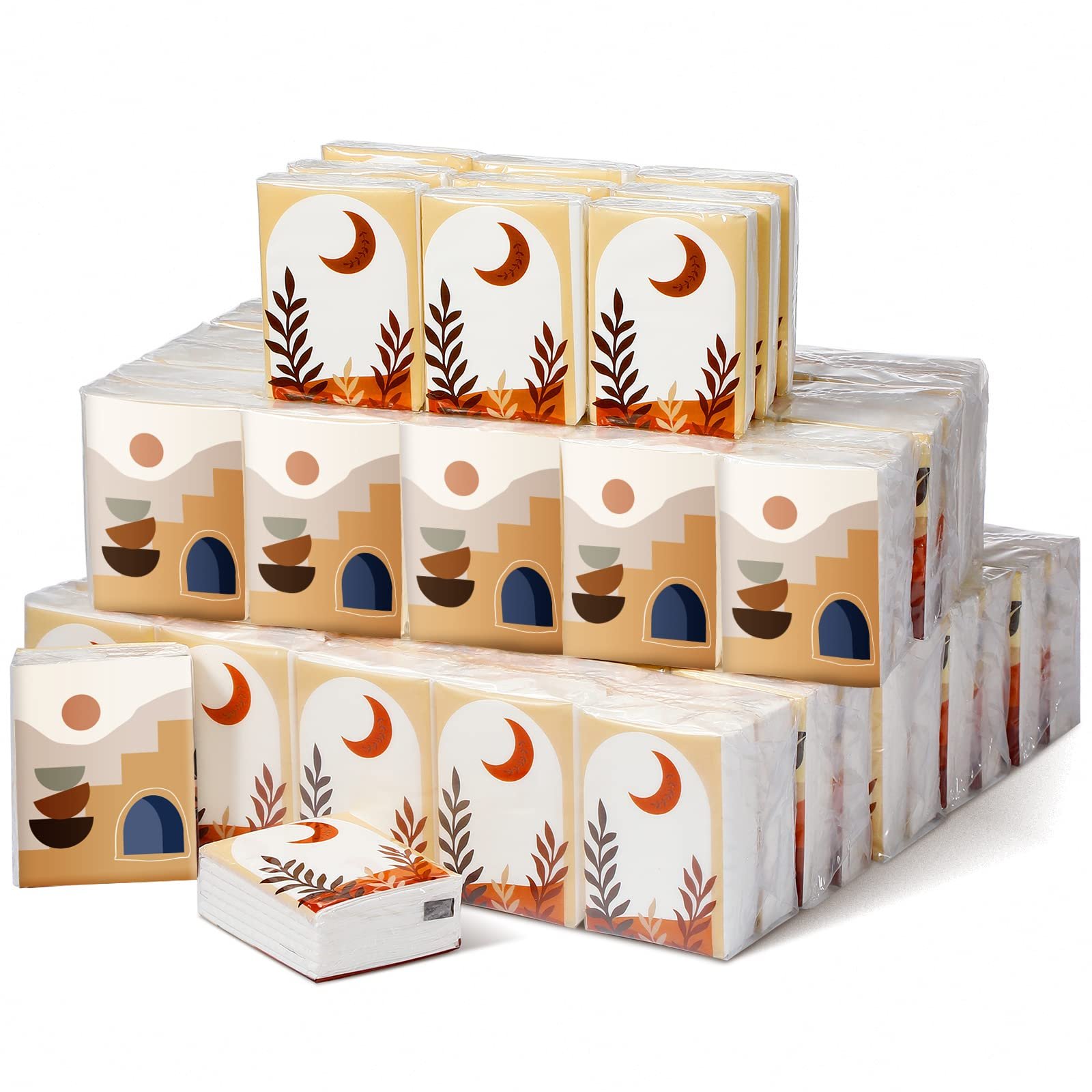 Travel packing Virgin Wood pulp mini pocket tissue paper Handkerchief Tissue Pocket paper