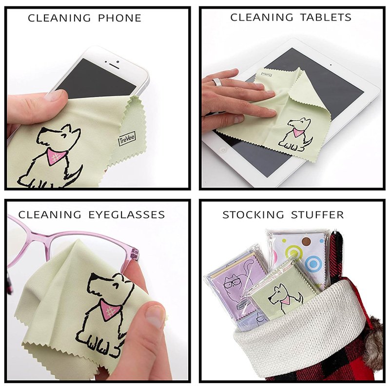 Multi custom design silk jewelry cleaning cloth microfiber soft towel Handkerchief cleaning cloth eyeglass cleaning wipes