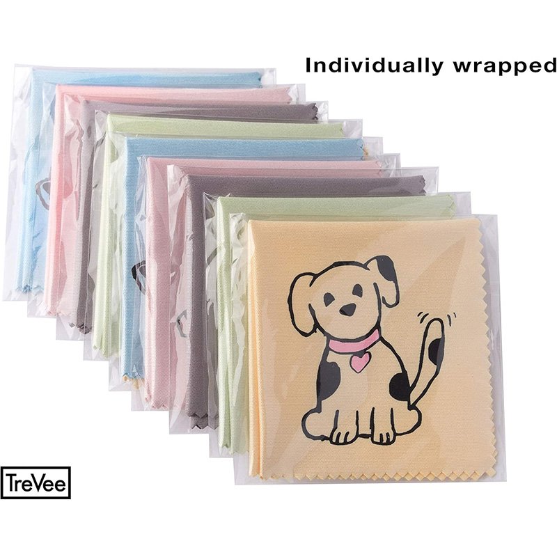 Multi custom design silk jewelry cleaning cloth microfiber soft towel Handkerchief cleaning cloth eyeglass cleaning wipes
