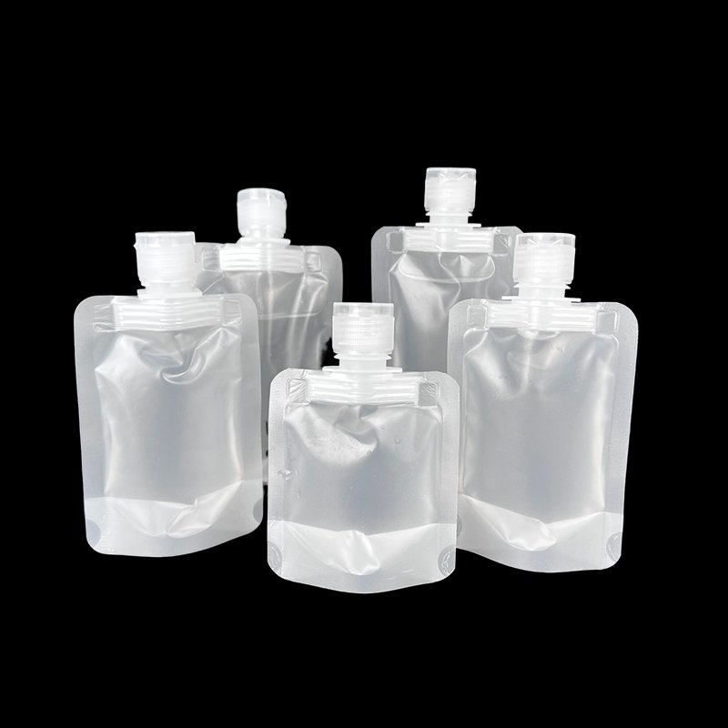 Custom 30ml Refillable Cosmetic Shampoo Tube Bbcream Face Cream Skin Care Conditioner Sample Packaging Squeeze Spout Pouch Bag