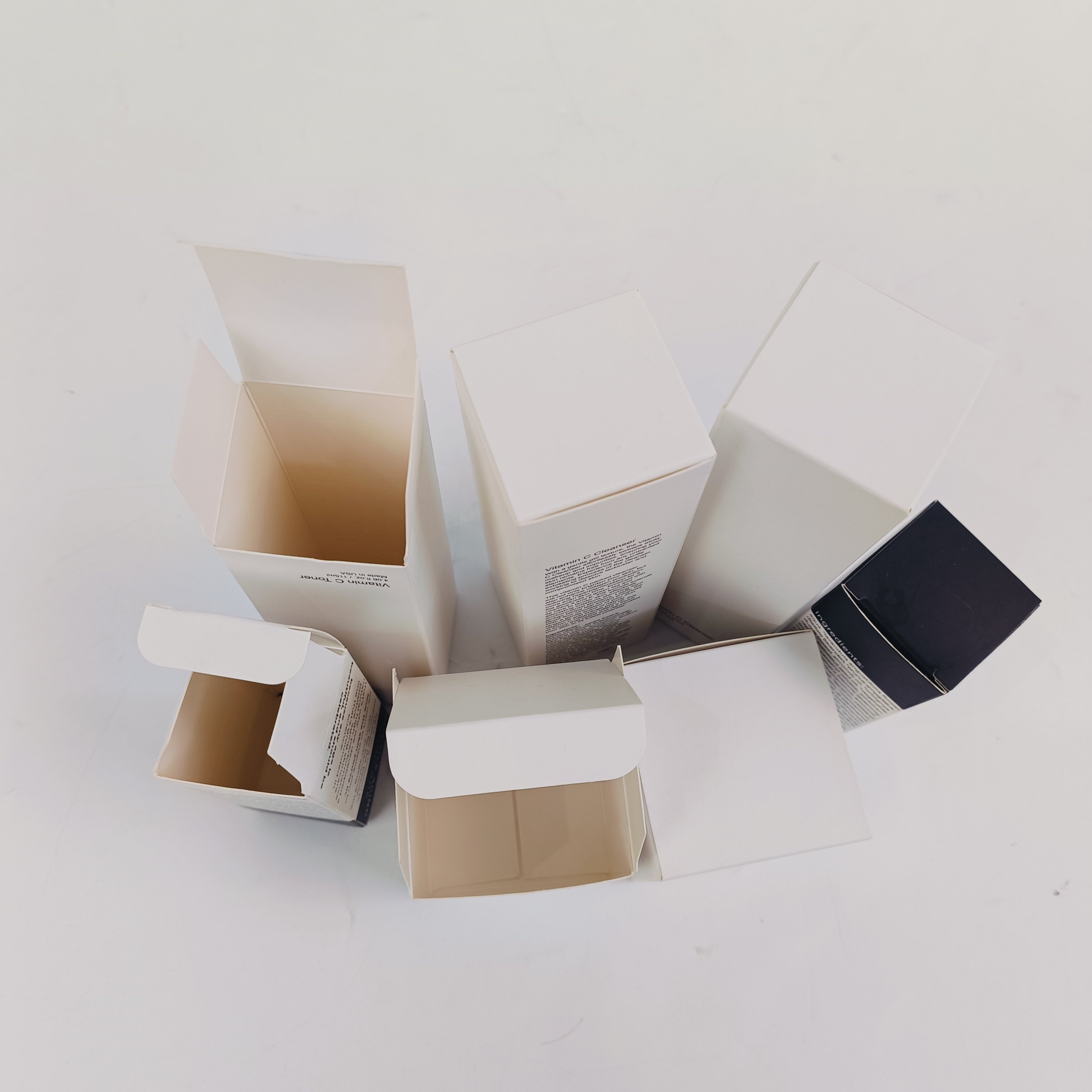 Eco-friendly Custom Logo Printing Paper Box Skincare Product Small Cardboard Cosmetic Medicine Packaging Boxes