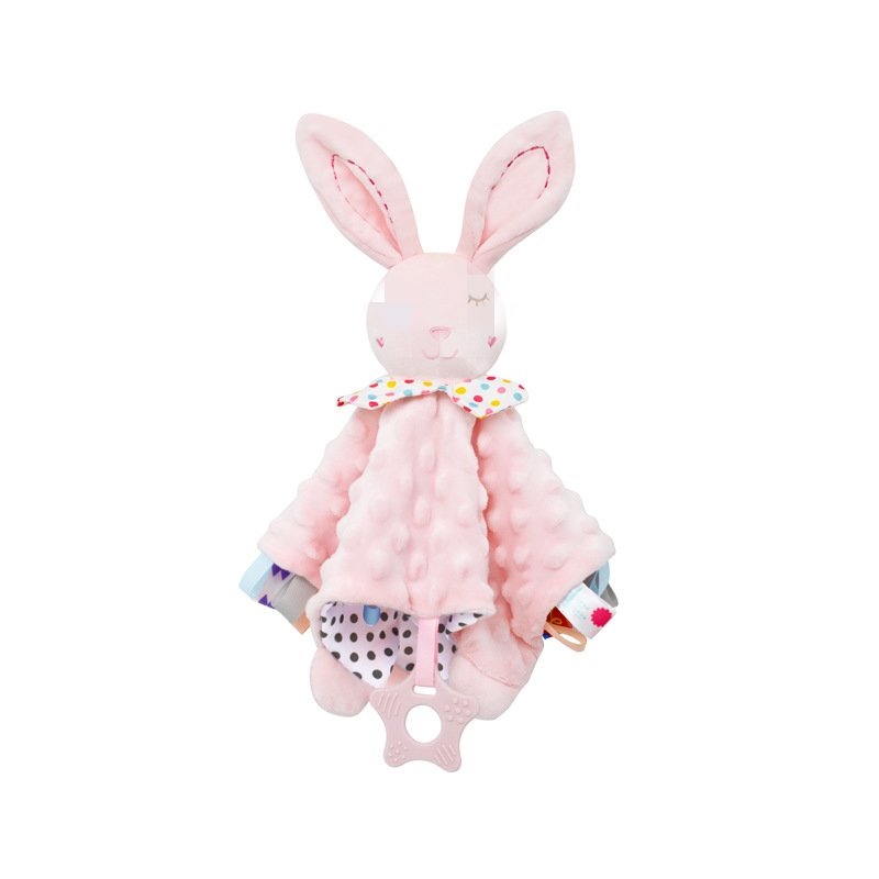 All Seasons High Quality Newborn Slobber Baby Animal Towel Cotton Saliva+ Infant Silicon Toys Household Hand Towel