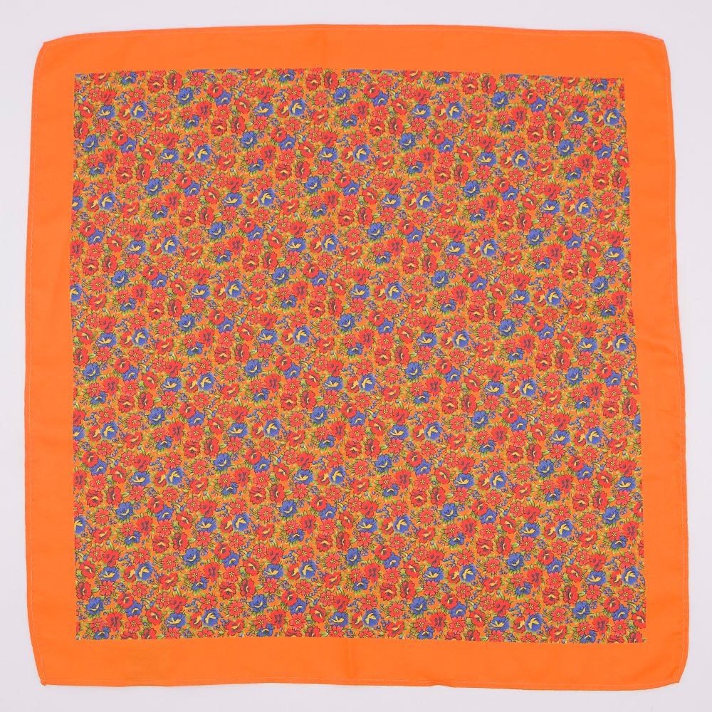 Manxiang Factory Handmade Custom 100% Pure Handkerchief Pocket Square Silk
