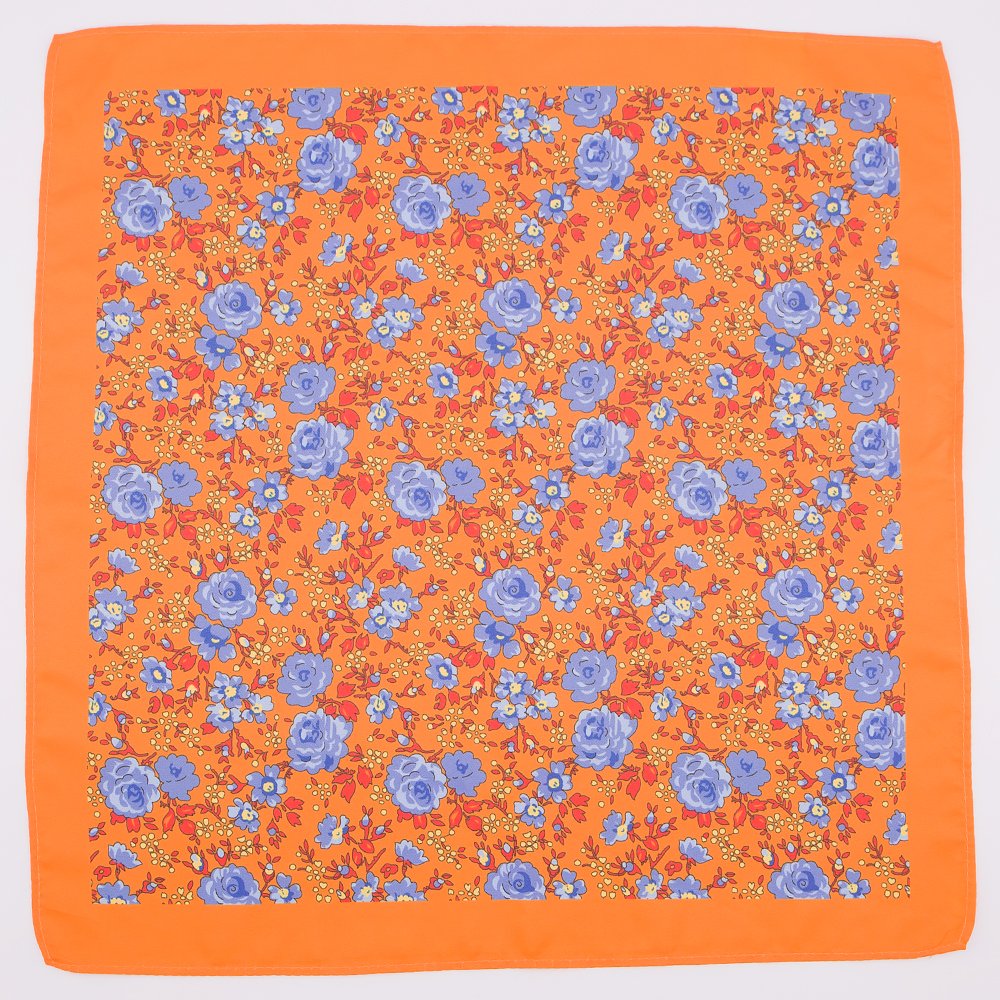 Manxiang Factory Handmade Custom 100% Pure Handkerchief Pocket Square Silk