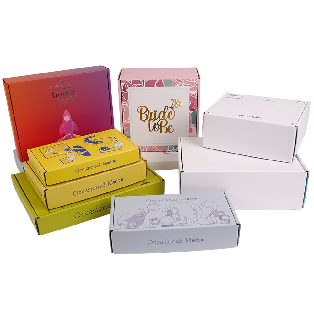 Factory wholesale customization Corrugated Cardboard Box Shipping Box Gift Mailer Boxes with insert