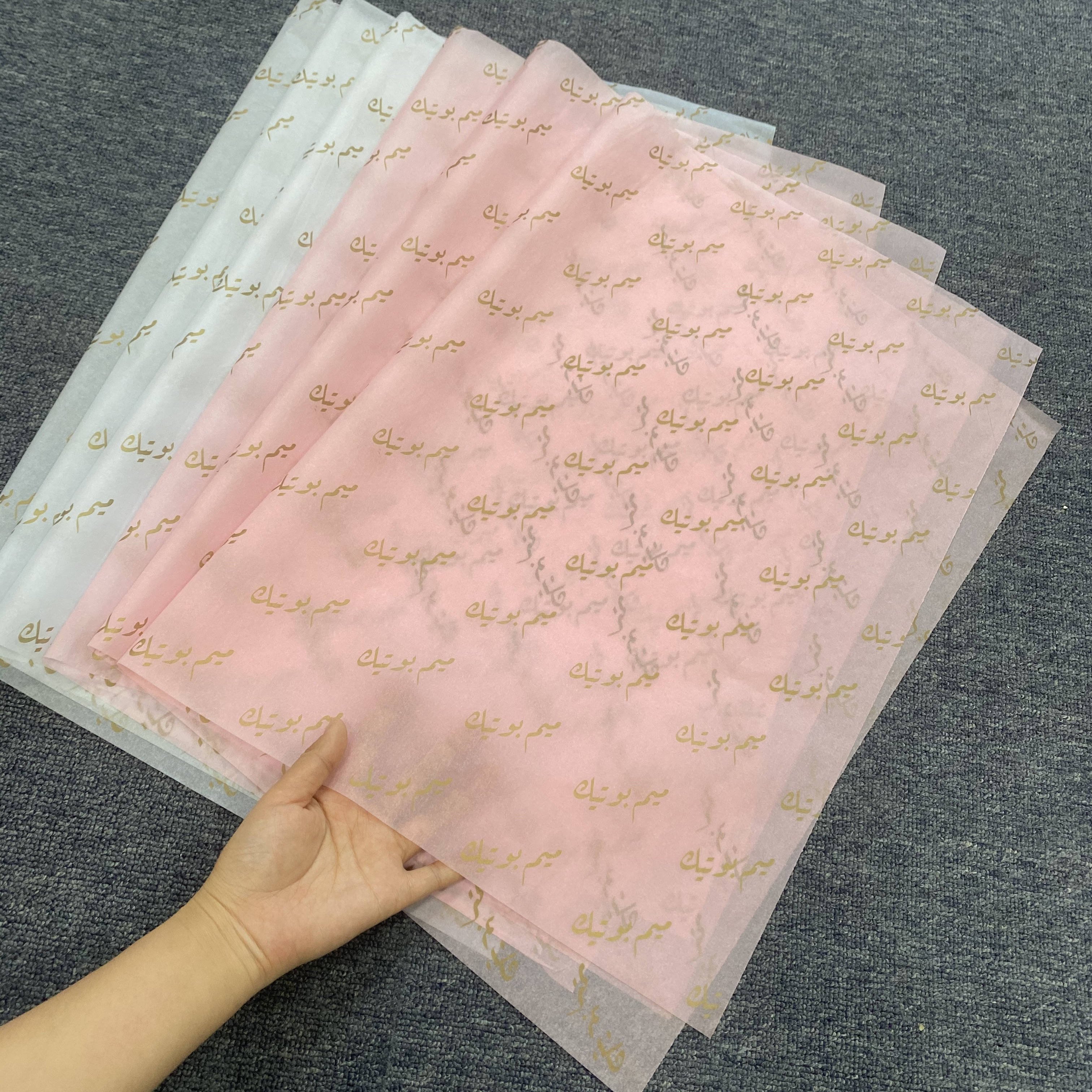 Custom Burger Kraft Grease Proof Reusable Parchment Baking Butter Sandwich Packaging Wrap Wrapping Food Safe Wax Paper