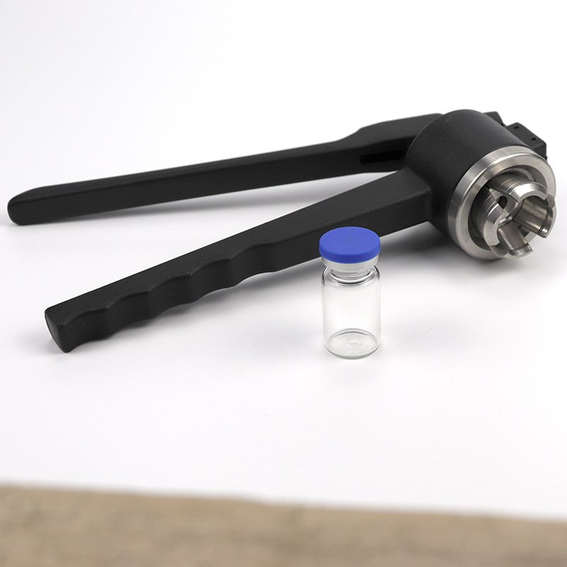 Vial manual capper stainless steel oral liquid infusion bottle sealing machine 13mm 20mm clamping pliers