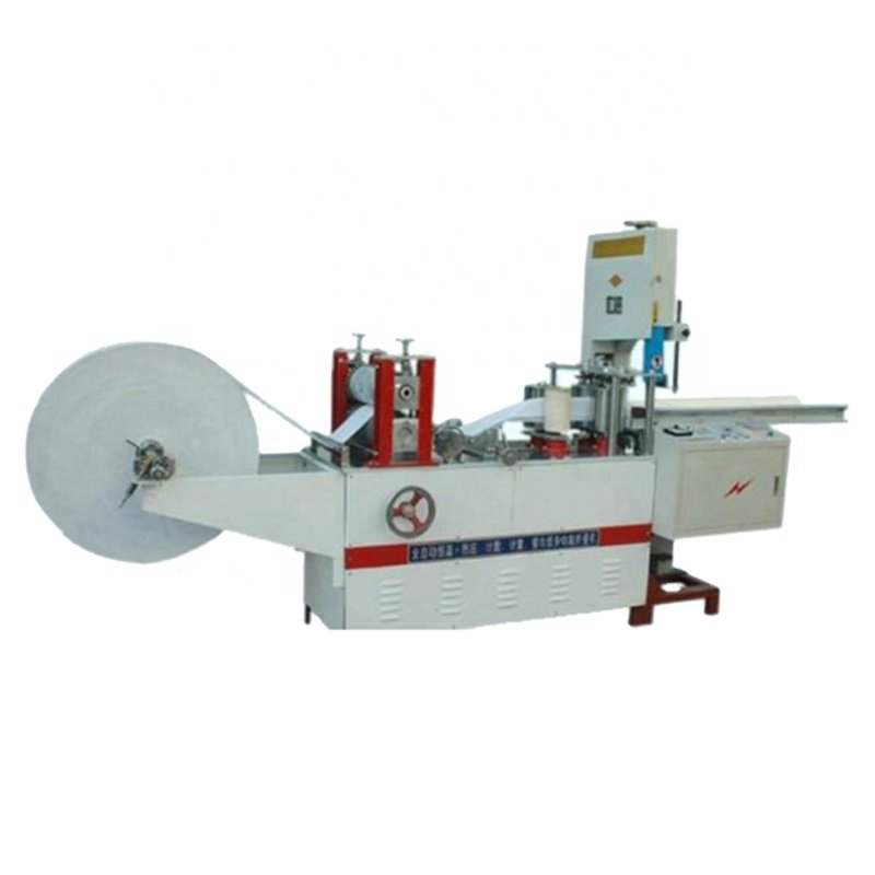 Automatic Embossing Folding Tissue Serviette Paper Machine Napkin Paper Making Machine