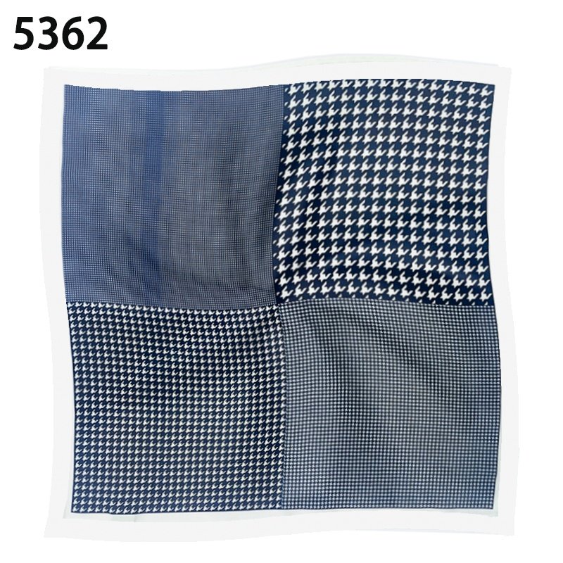 New and innovative design polyester pocket squares handkerchief 33*33cm digital print pocket square.