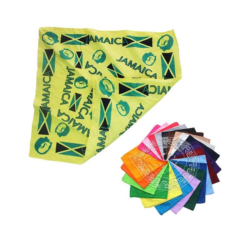 Square Scarf Custom Print 100% Muslin 100 Cotton Handkerchiefs Wholesale Cold Handkerchief